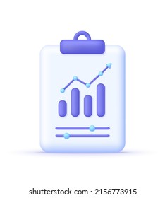 3d project development icon. Business, financial report, growth steps, financial success,marketing, statistics, data analysis, optimization, project planning. Can be used for many purposes. Vector 3d