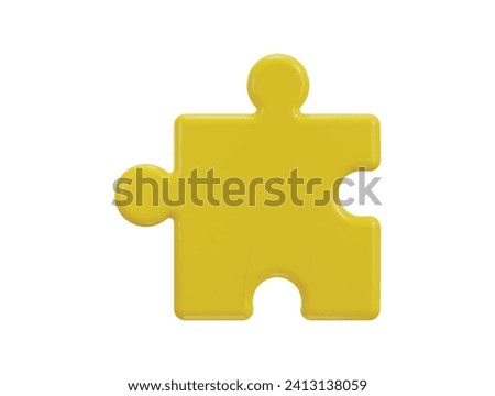3d puzzle icon vector illustration