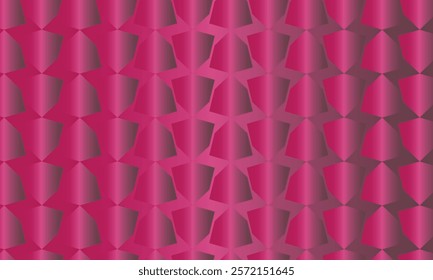 3D pyramid brick abstract geometric background