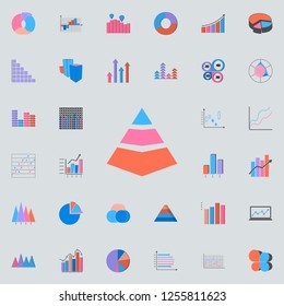 3d Pyramid Diagram Icon Charts Diagramms Stock Vector (Royalty Free ...