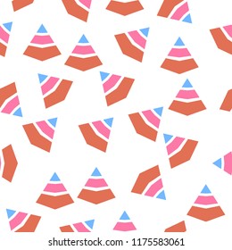 3D pyramid diagramicon in pattern style. One of Charts & Diagramms collection icon can be used for UI, UX
