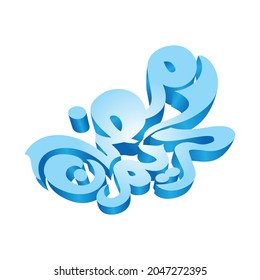 3D Ramadan Kareem Vector art Beautiful Arabic Calligraphy 
