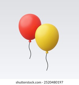 3d Realistische Ballon-Vektorgrafik