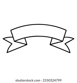 3d realistic black and white ribbons set. Ribbons collection isolated on white background. Design element, decorative sticker. Cute folded ribbon for sale banner