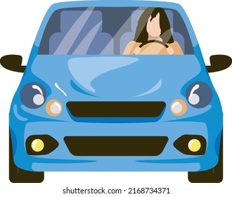vector de coche realista 3D con bastante buena transparencia