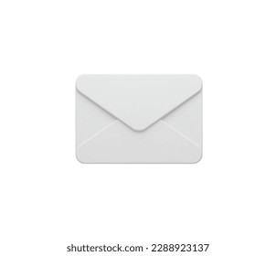 3d Realistic Chat or online message vector illustration