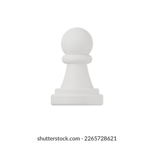 3d Realistic Chess or Strategy icon vector illustration