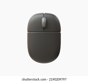 3d Realistic Computer mouse vector illustration.