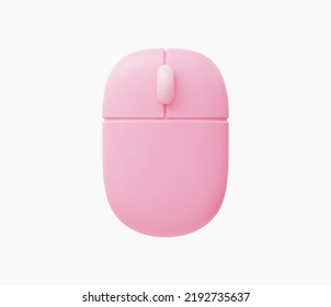 3d Realistic Computer mouse vector illustration.