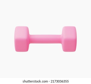 3d Realistic Dumbbells vector Illustration