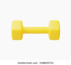 3d Realistic Dumbbells vector Illustration