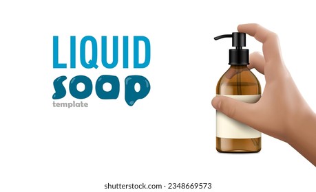 3D Realistic Elegant Luxury Cosmetics Bottle On Fabric Drape Podium Showcase. EPS10 Vector