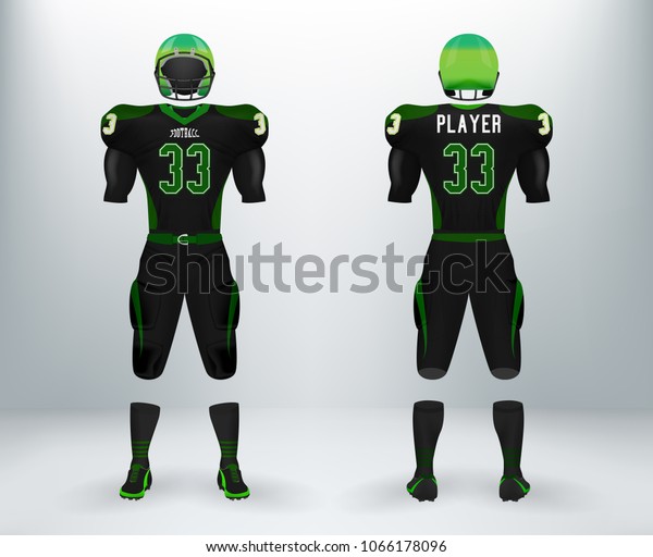 green american football jersey
