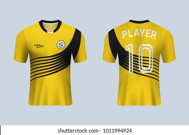 yellow black jersey