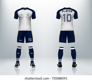 football jersey front and back