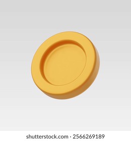 3d Realistic Gold coin vector illustration