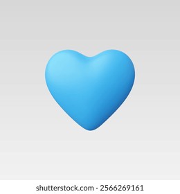 3d Realistic Heart or Love Icon vector illustrations