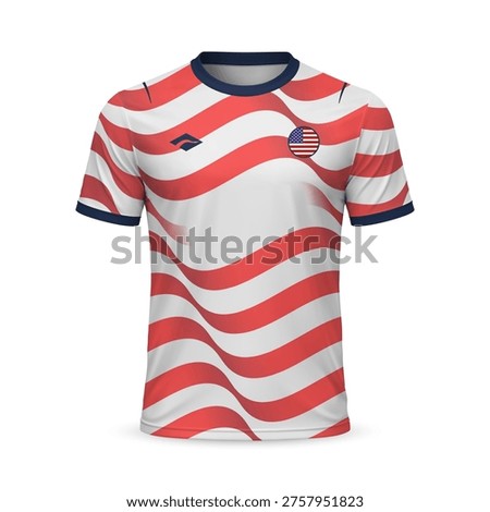 3d realistic home soccer jersey  national team, shirt template for football kit 2026