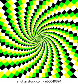 3D realistic illusion background, Abstract background