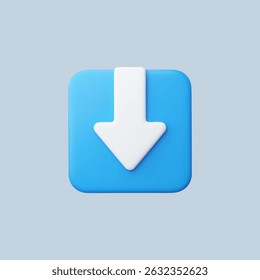 3d Realistic Load icon vector Illustration