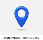 3D Realistic Location map pin gps pointer markers vector illustration for destination. 