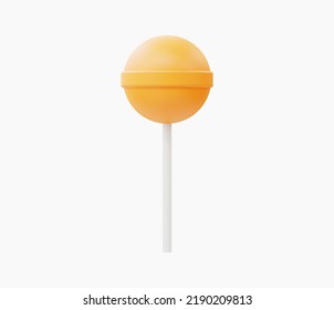 3d Realistic Lollipop vector illustration.