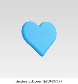 3d Realistic Love Icon Vector Illustration