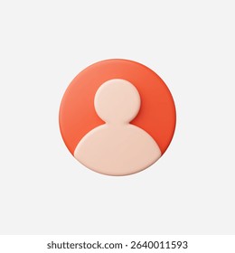 3d Realistic People icon vector Illustration