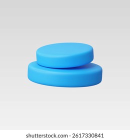3d Realistic Podium Icon vector illustration