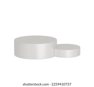 3d Realistic Podium for product display vector illustration