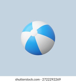 3d Realistische Pool Beach Ball Vektorgrafik
