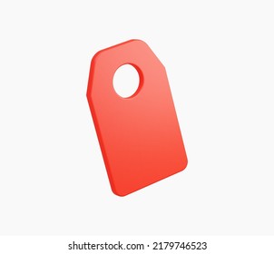 3d Realistic price badge or sale tagvector Illustration