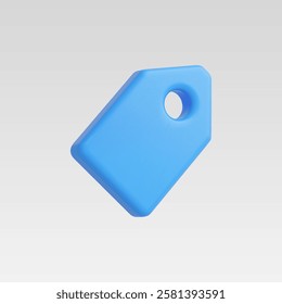 3d Realistic Price tag vector illustration