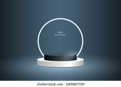 Pantalla de producto 3D realista con un fondo sencillo, combinación de colores elegante.los archivos se pueden editar para uso personal o comercial, por favor siga y apoye mi cuenta gracias por seguirme.
