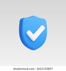 3d Realistic security protection vector illustration