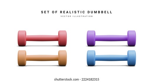 3d conjunto realista de campanas de púas aisladas sobre fondo blanco. Ilustración del vector