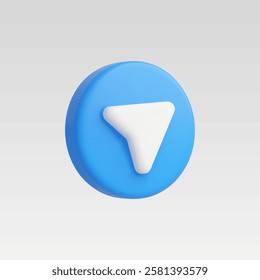 3d Realistic Share Icon vector illustration