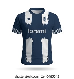 3d realistic soccer jersey Monterrey, football club shirt 2025