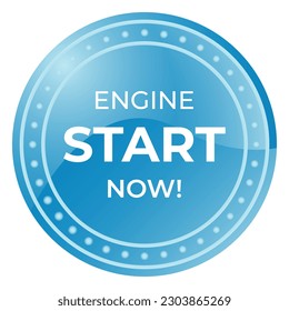 3d Realistic Start Button, Engine Start Button, Power On Button Vector Symbol For Web and Mobile Apps and Other Social Media Design Elements