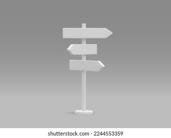 signpost vector