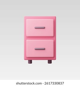 3d Realistic Table icon Vector illustration