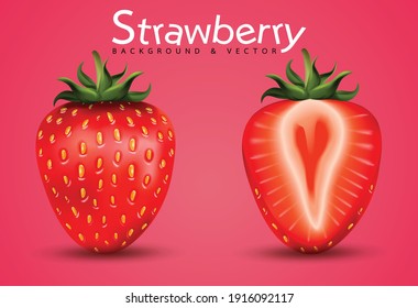 Half Cut Strawberry High Res Stock Images Shutterstock