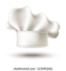 3d Realistic Vector Chefs Hat Stock Vector (Royalty Free) 1274991061 ...