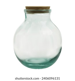 3d realistisches Vektorsymbol. Glas-Glas-Glas-Glas-Glas-Glas-Glas-Glas-Glas für das Branding