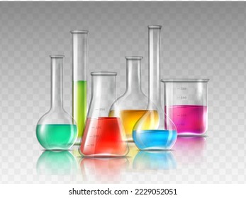 3d realistic vector icon. Isolated on white background. Laboratory equipment isolated on white background.