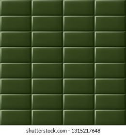 3d realistic vector kitchen tiles. Seamless pattern. 