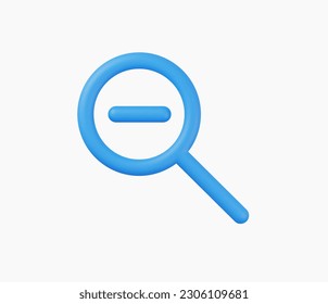 3.ª ilustración vectorial de zoom realista