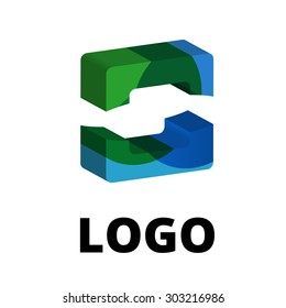 3d rectangle logo