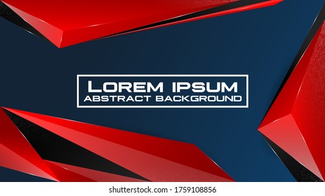 Abstrakter 3D-Hintergrund und modernes Vektordesign