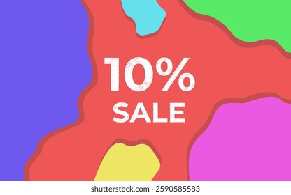 3d red background 10% sale
Abstract background sale, promotion, discount